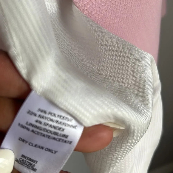 NWT Something Navy Pink Carnation Powerhouse Blazer - Picture 10 of 13